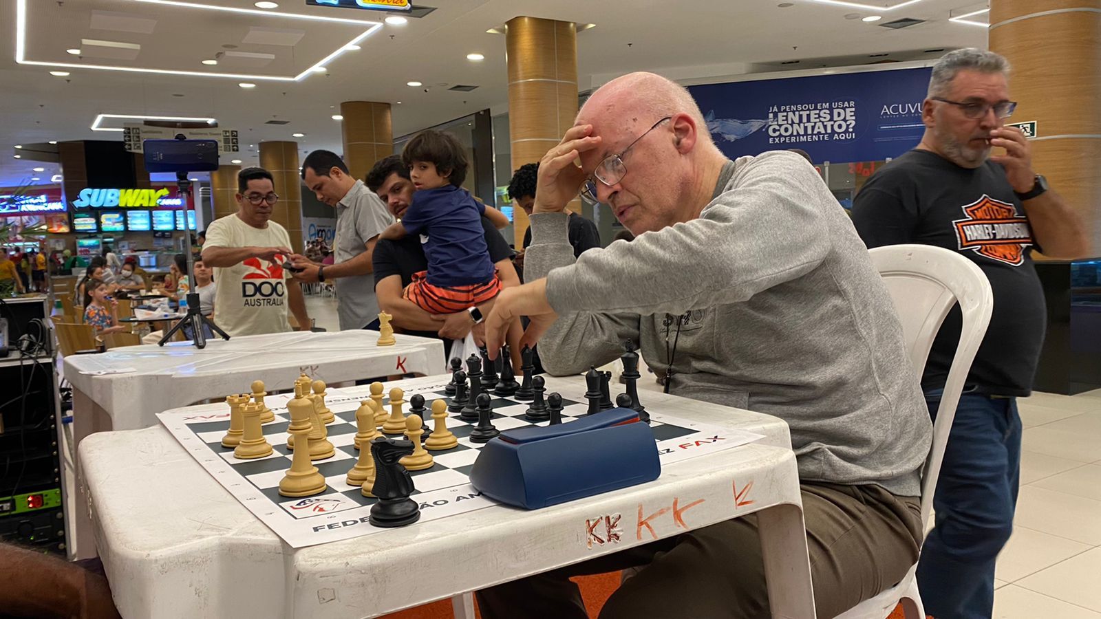 Inspiração e aprendizado com grande ícone 'Mequinho' marcam Torneio de  Xadrez Solidário em Manaus 