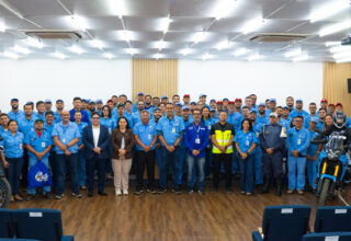 Segurança no trânsito: Yamaha realiza ação interna com motociclistas em Manaus