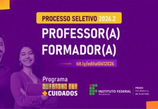 IFAM divulga seleção para Professor(a) Formador(a) do Programa Mulheres Mil + Cuidados