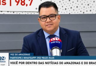 Marcelo Generoso comanda o único programa de rádio com transmissão simultânea para Manaus e os 61 municípios do Amazonas